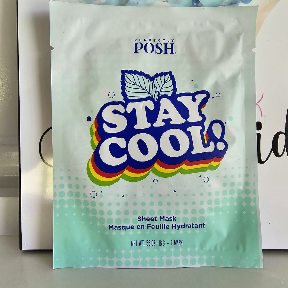 Perfectly Posh Stay Cool Sheet Masks